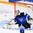HELSINKI, FINLAND - JANUARY 4: Finland's Kaapo Kahkonen #1 redirects the puck to the side of the net during semifinal round action at the 2016 IIHF World Junior Championship. (Photo by Matt Zambonin/HHOF-IIHF Images)

